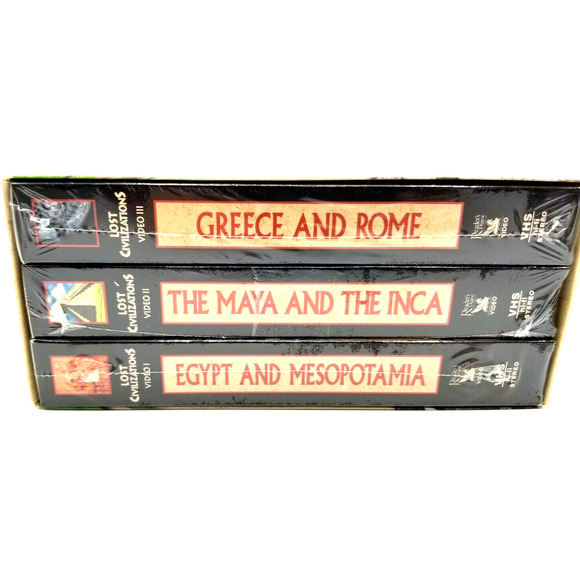 Lost Civilizations Reader's Digest Box Set 3 VHS Tapes NEW 1995 - Picture 3 of 10